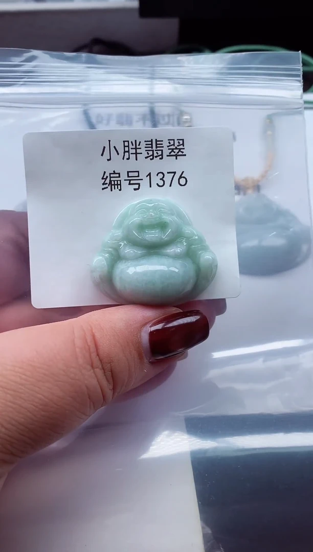 颈饰未镶嵌翡翠缅甸天然A货翡翠1376