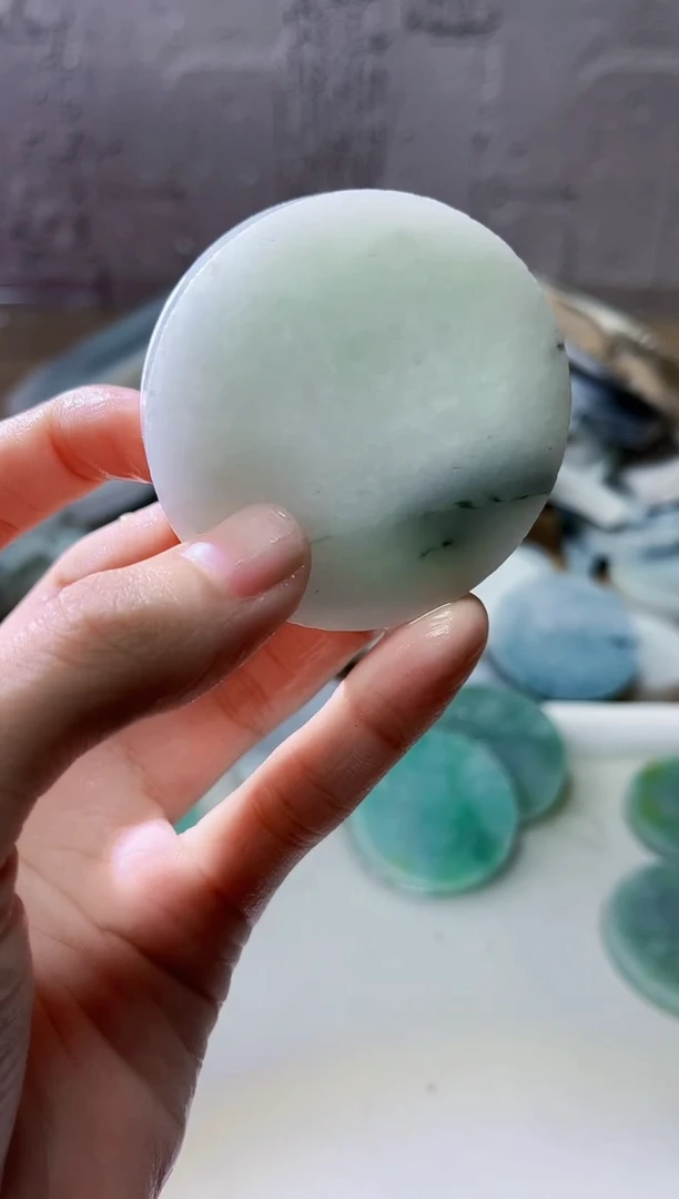 裸石翡翠翡翠a货正品玉石古陈475