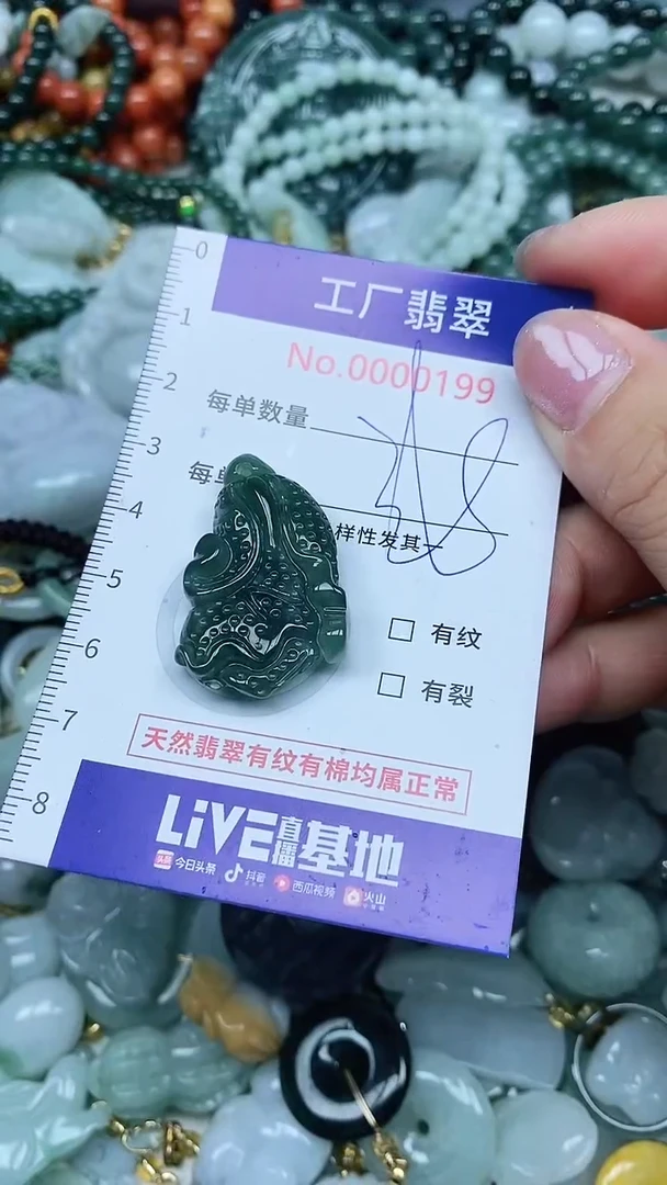 【闪购商品】翡翠吊坠(不含链)未镶嵌翡翠