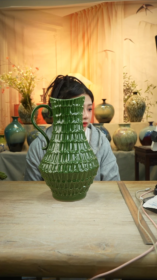 高35口12陶瓷花瓶花器