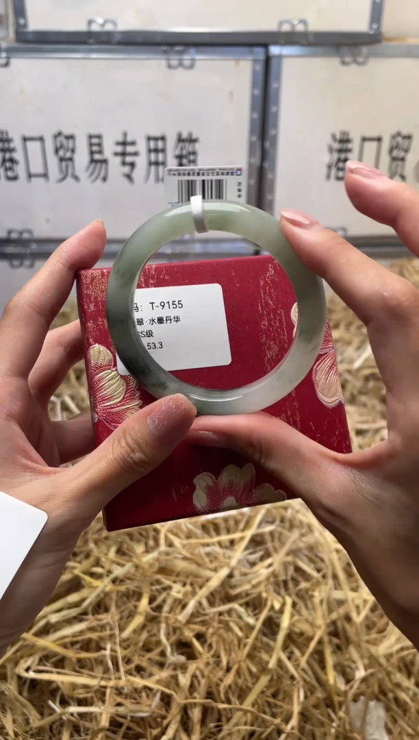 未镶嵌手镯石英质玉T9155