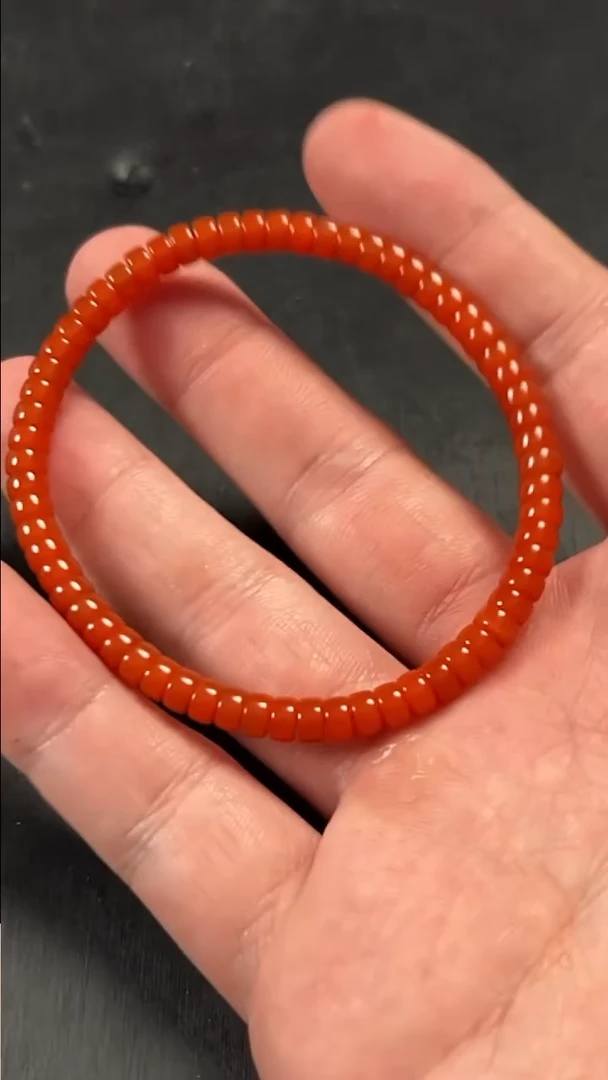 未镶嵌手串南红玛瑙11250613-24