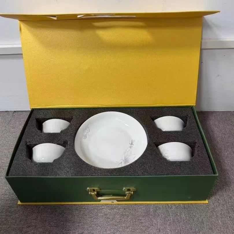 随机发陶瓷餐具碗筷套装家用礼品送客户员工伴手礼品套装