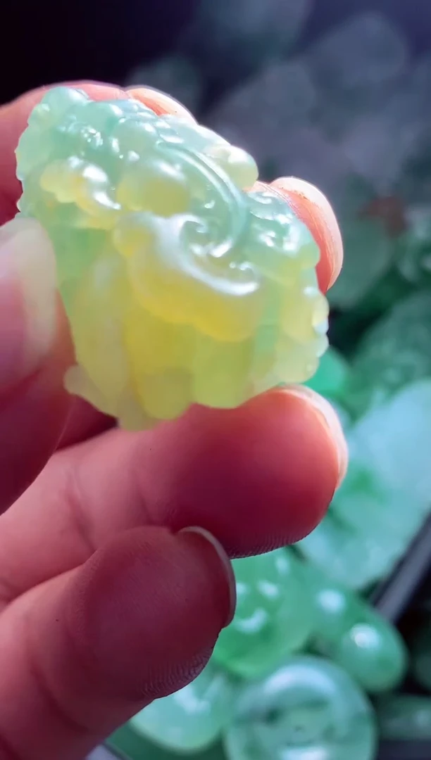 未镶嵌定制翡翠艺*#翡翠毛货定制