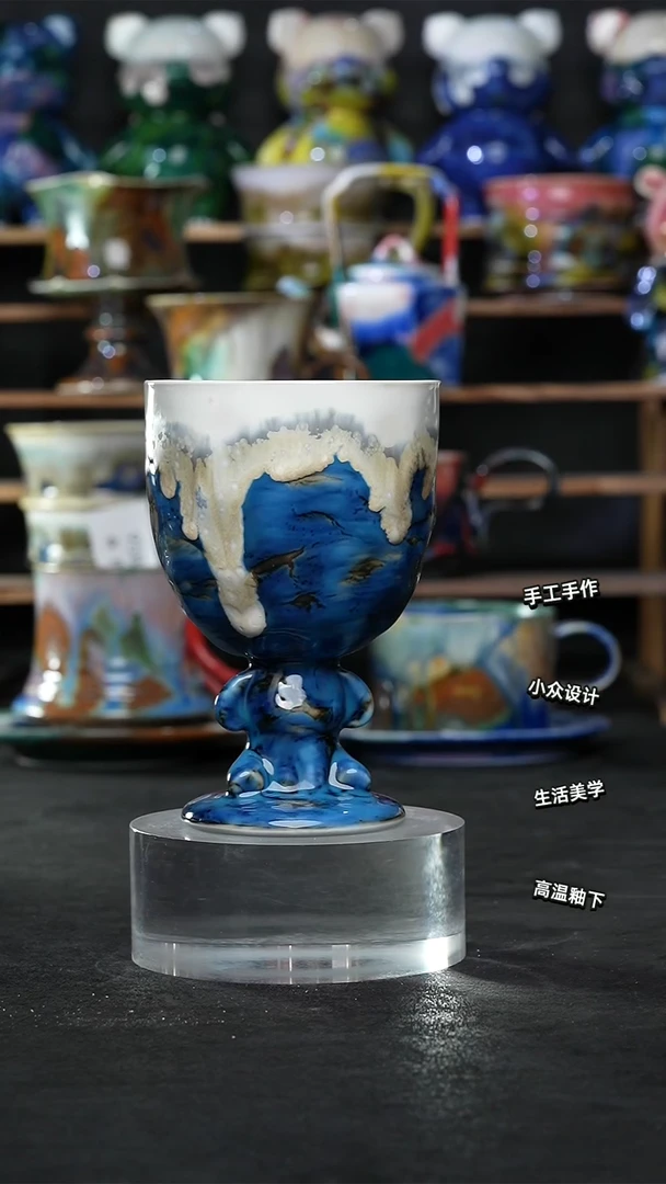 设计师款景德镇森涩手创陶瓷（食品级）006