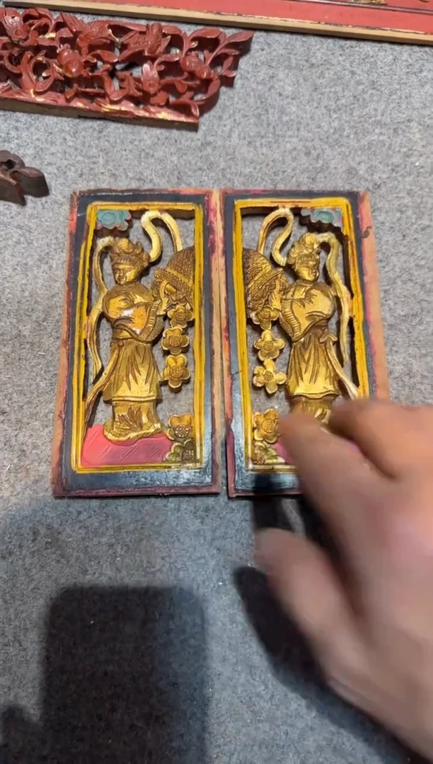 香榧木中****。老木雕老物件