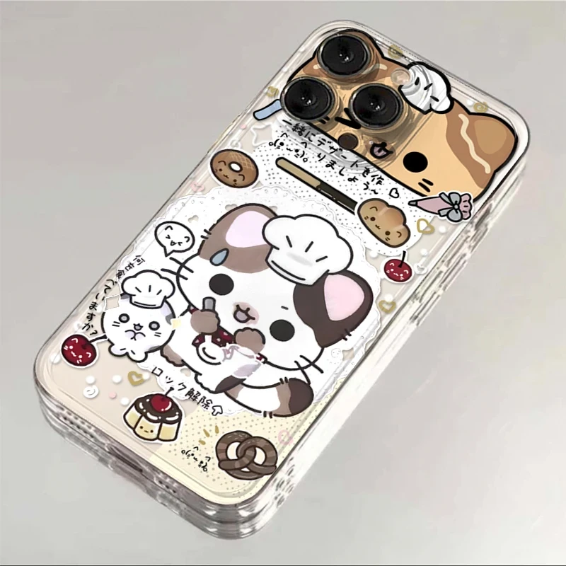 厨房猫咪适用苹果13手机壳软iphone16pro/15小米vivo华为oppo