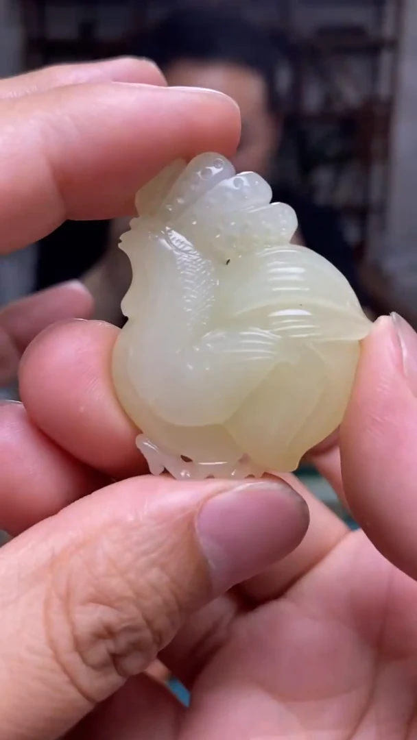 和田玉未镶嵌颈饰45