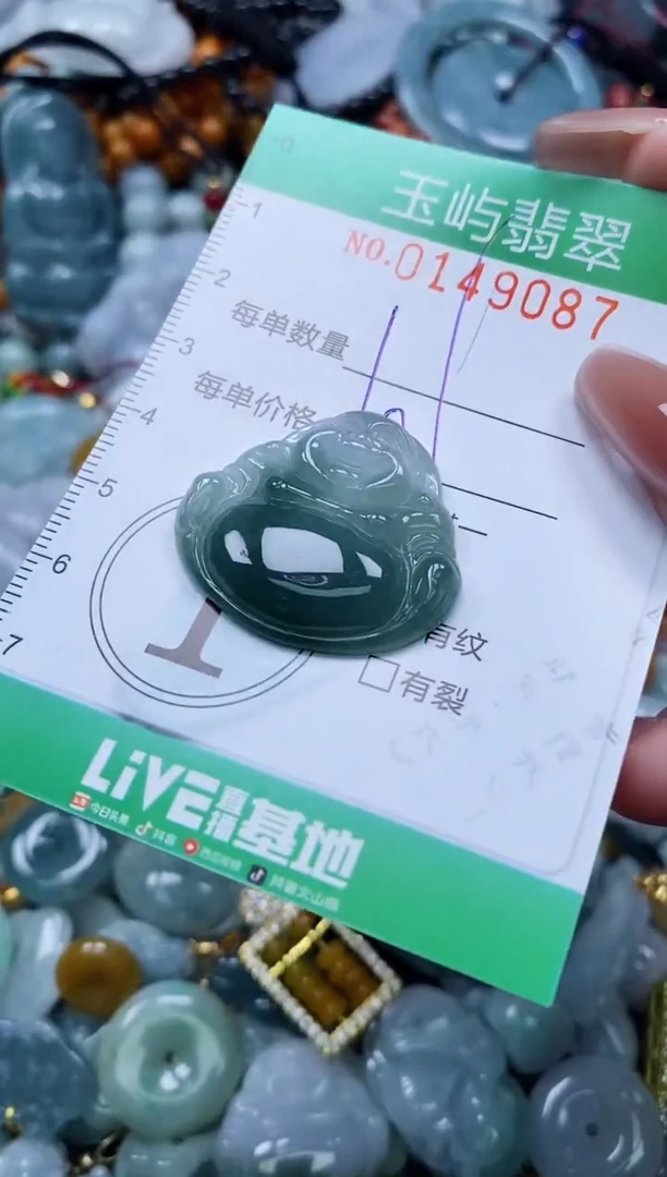 翡翠未镶嵌颈饰闪购0149087