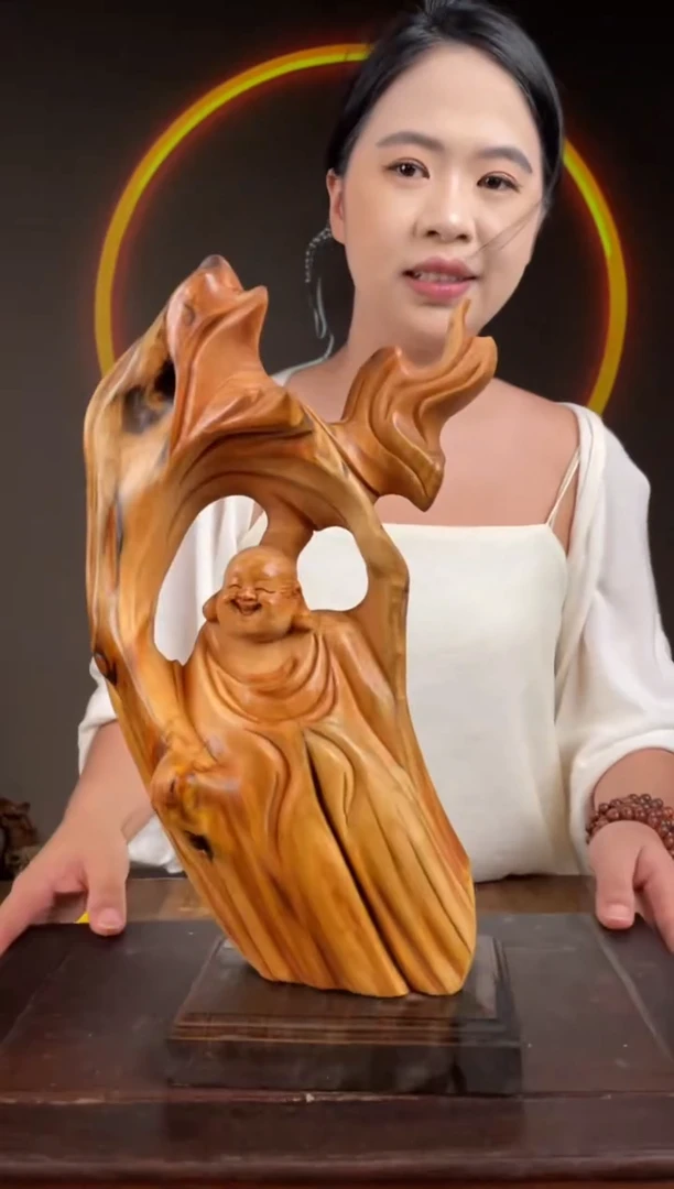 柏木（崖柏）手工摆件,先抢先得! 编号:164