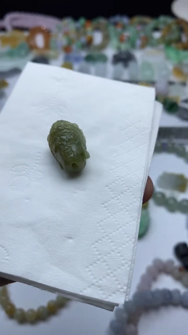 定制翡翠未镶嵌毛货定制不退不换