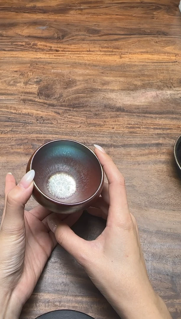 瓷建盏 邱承祥 彩金