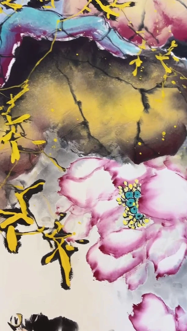 国画周建真绘画作品24-5