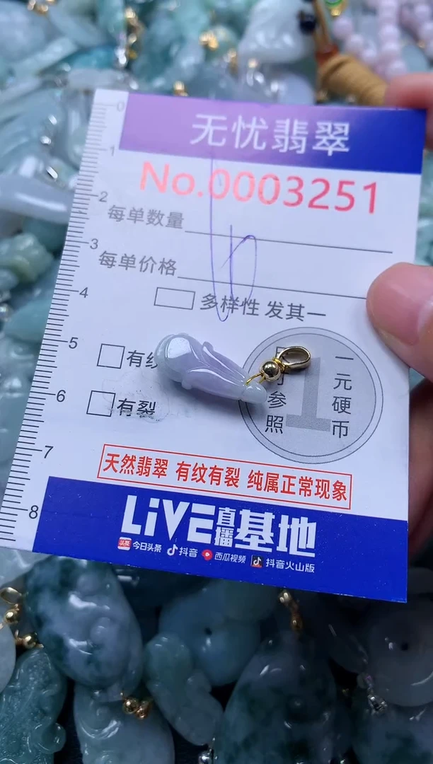 颈饰未镶嵌翡翠3251