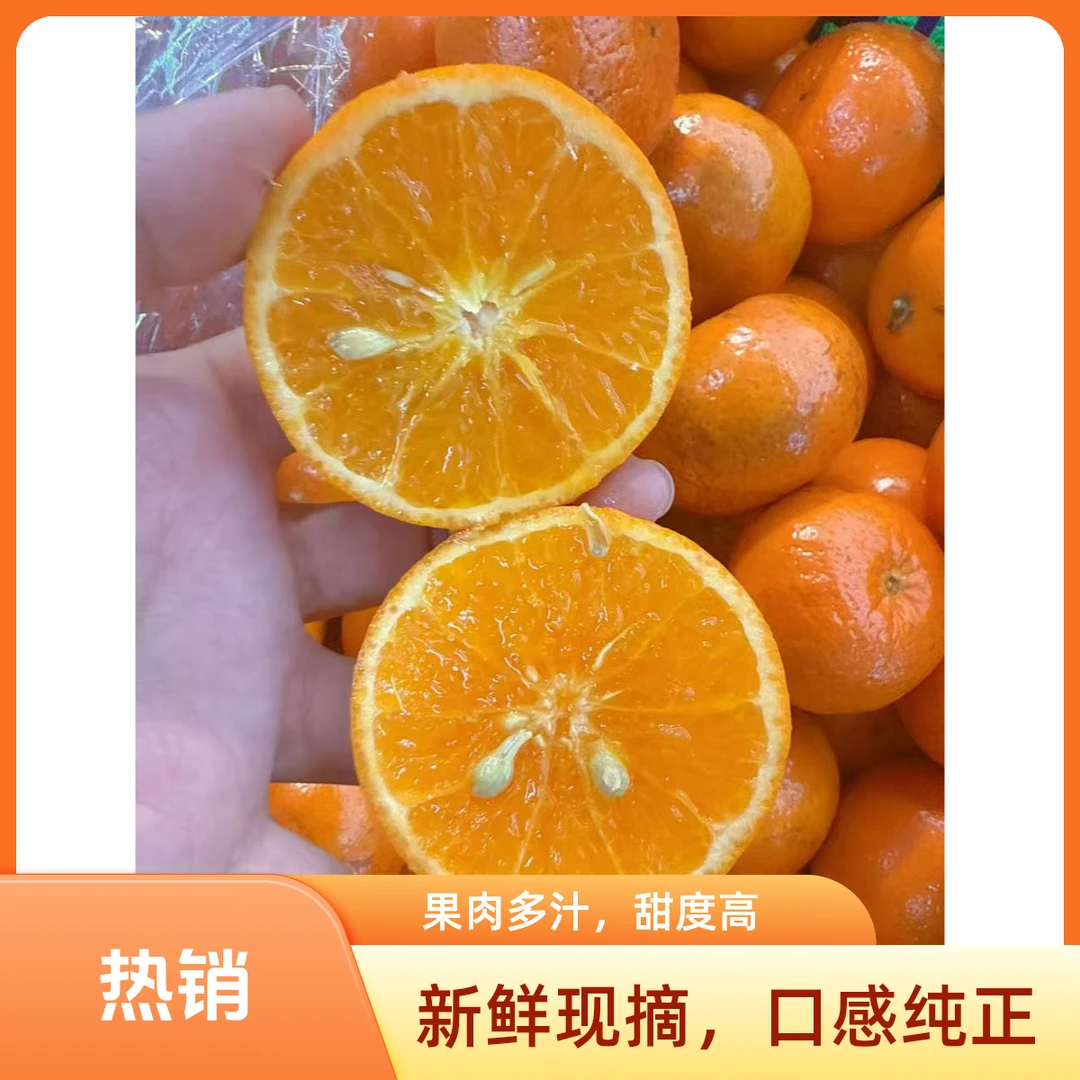 纯甜沃柑（十元五斤）无核沃柑广西壮族自治区南宁市