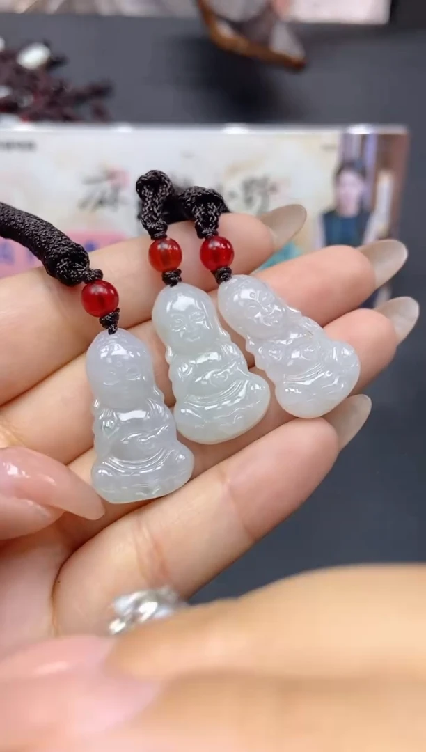 【闪购商品】翡翠颈饰未镶嵌天然翡翠A货11多样性发一