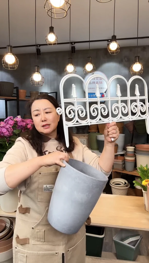 【闪购商品】8.5寸菲玛水泥灰带胶塞 2只