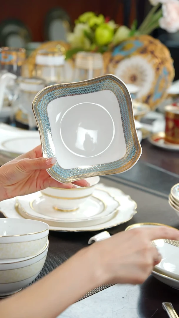 瓷片沙拉碗  2个 福利款