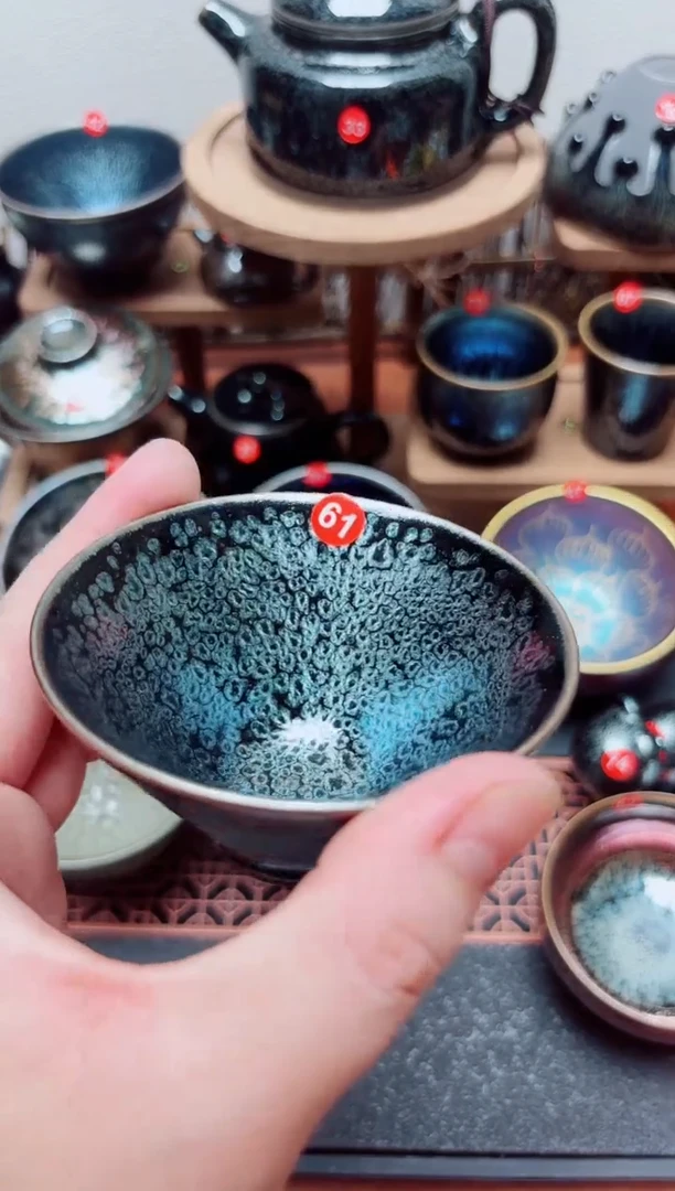 茶盏洛*61号建盏工匠茶器