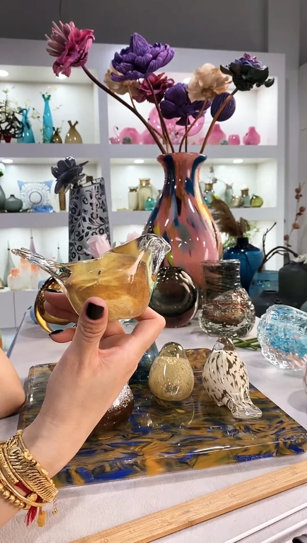 听****5慕忆家手作琉璃花瓶