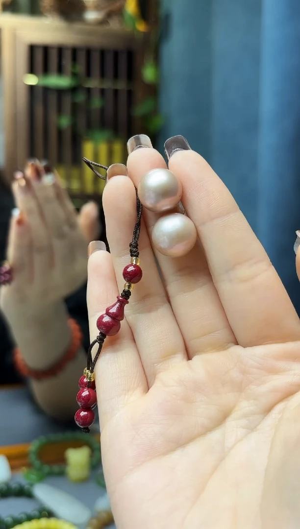 天然辰砂石*朱砂挂件GW