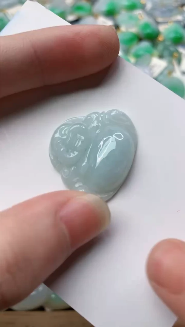 【闪购商品】翡翠颈饰未镶嵌6.........