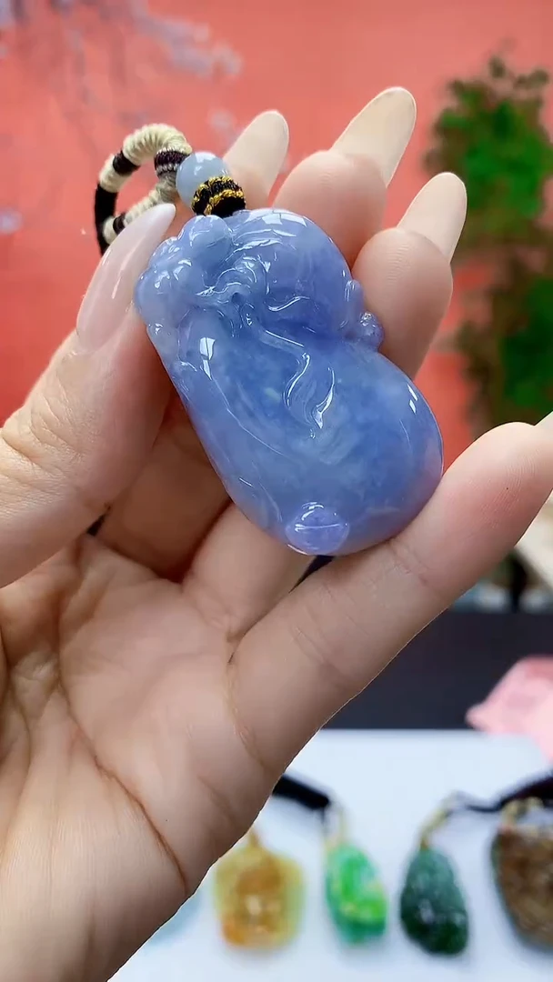 未镶嵌定制翡翠4898ty-毛货挂件83