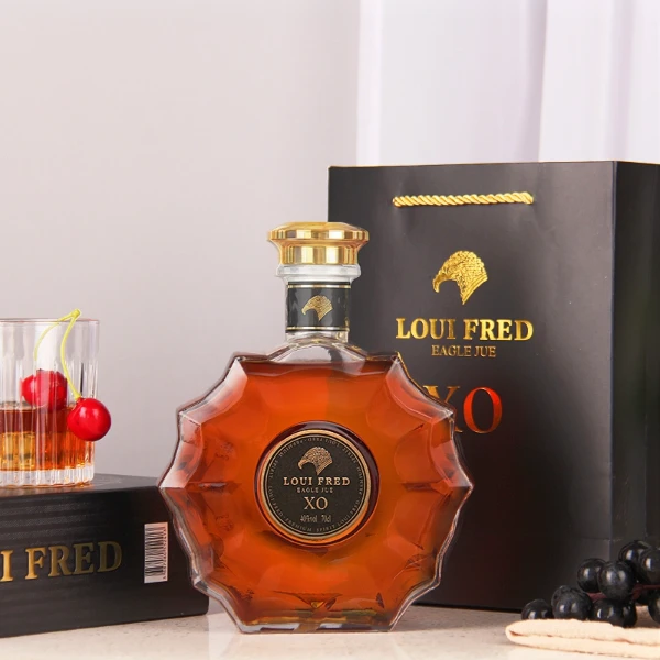 鹰爵XO 法国白兰地40度700ML自饮送礼清冽爽口