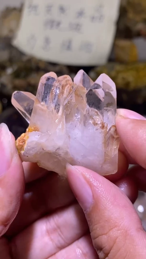 未镶嵌珠宝半成品水晶71号 精品全净体花园水晶城堡