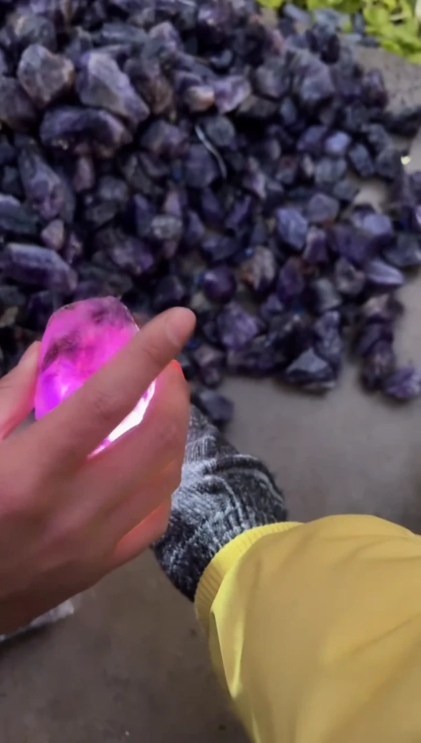 【闪购商品】水晶摆件未镶嵌紫水晶碎石 500g