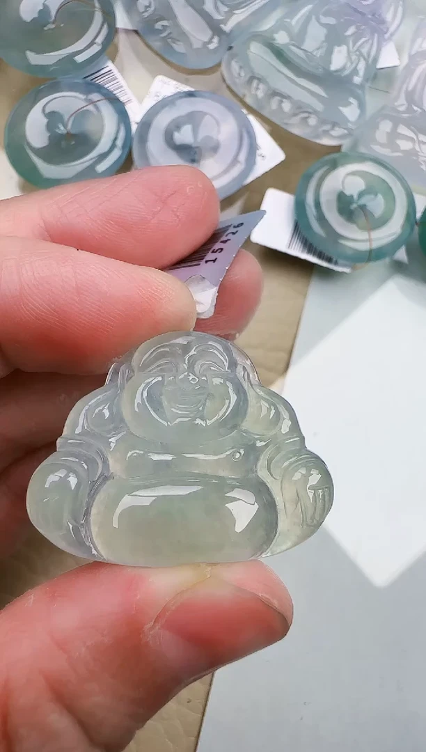 颈饰未镶嵌翡翠缅甸翡翠a货