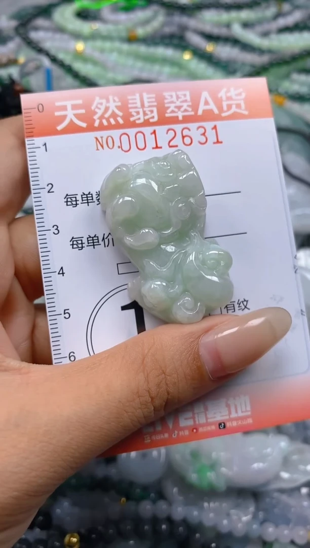 翡翠未镶嵌颈饰闪购0012631