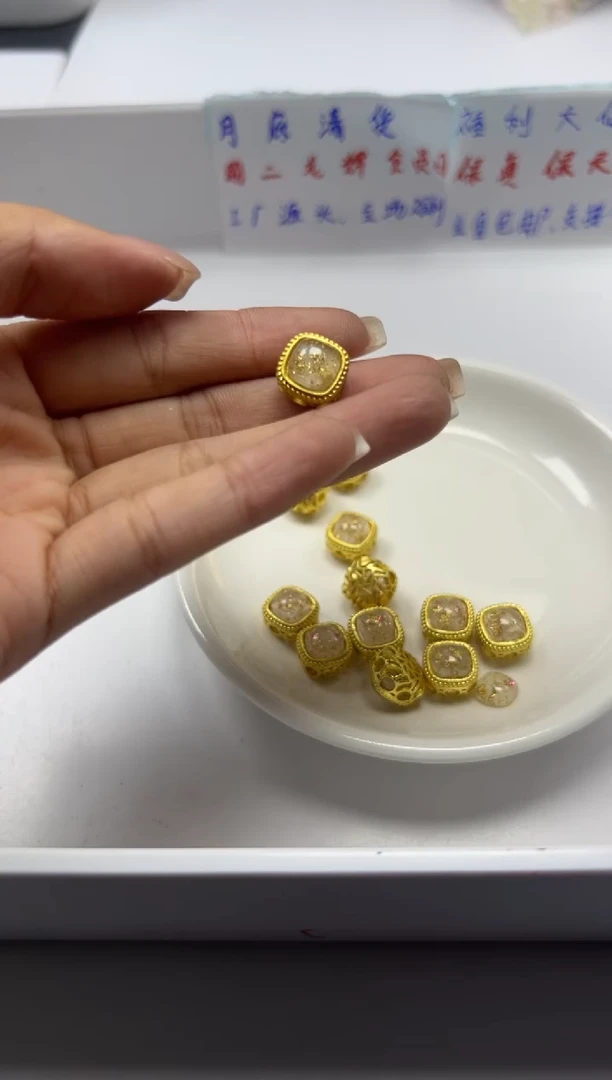 玛瑙/玉髓颈饰银S800镶嵌x1013欧珀方形*3个