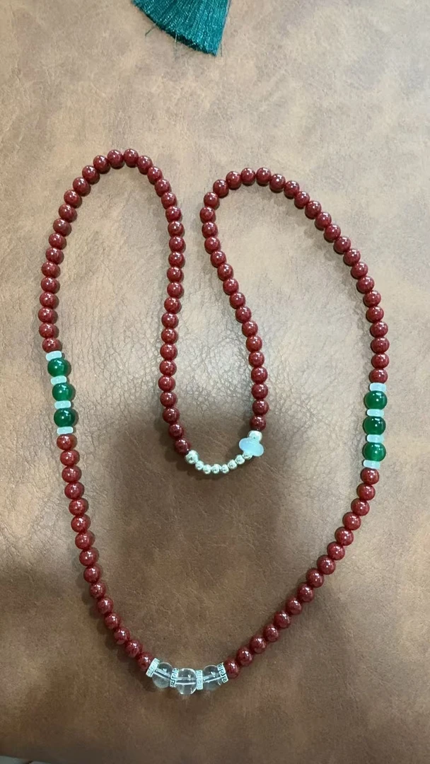 天然辰砂大唐红手串（无礼盒）@@@@@SP455