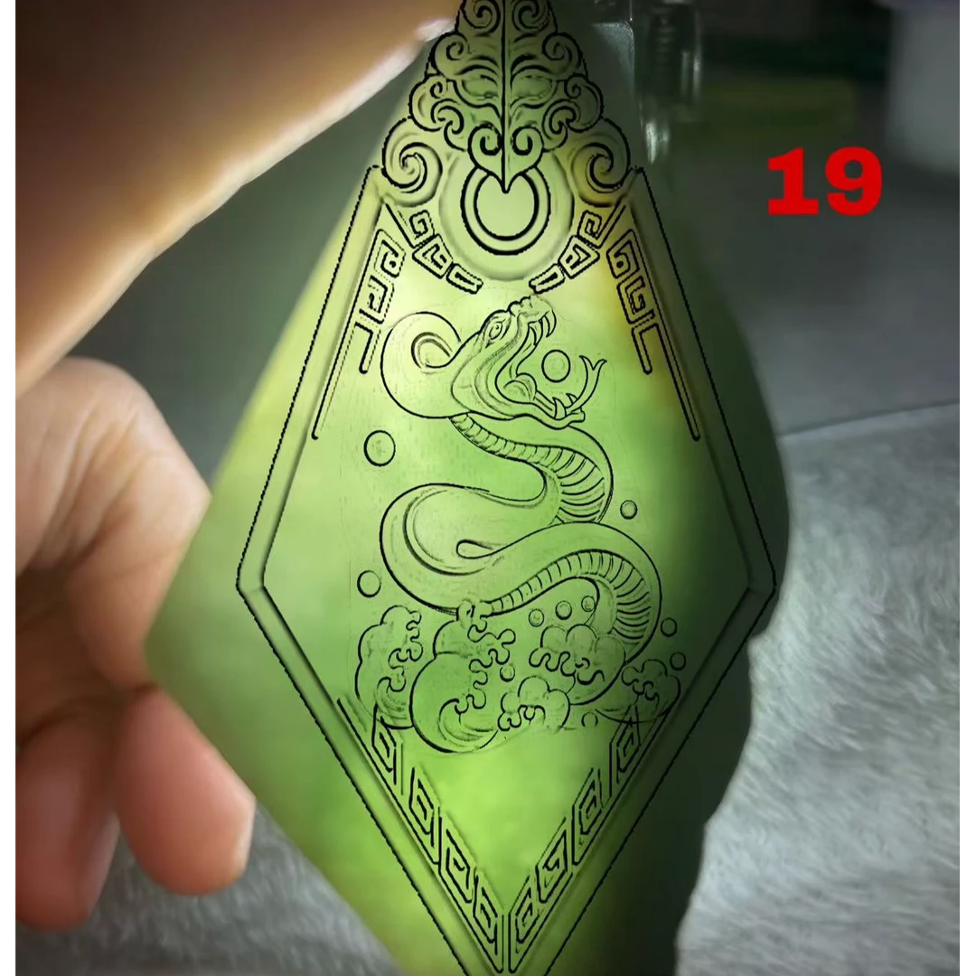 包工包料天然A货翡翠012501