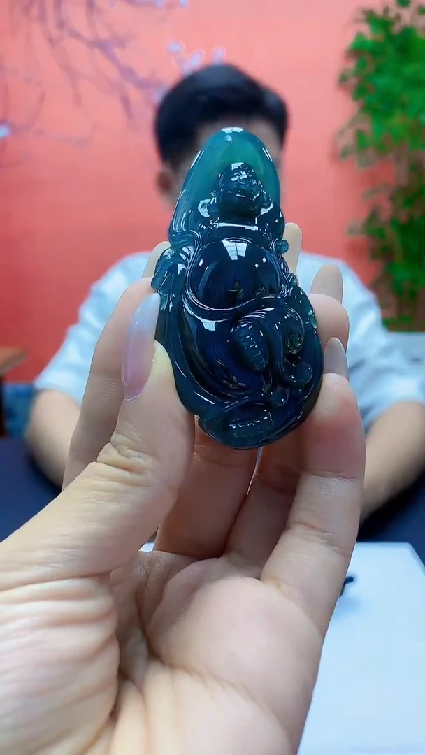 未镶嵌定制翡翠4917ty-毛货挂件38