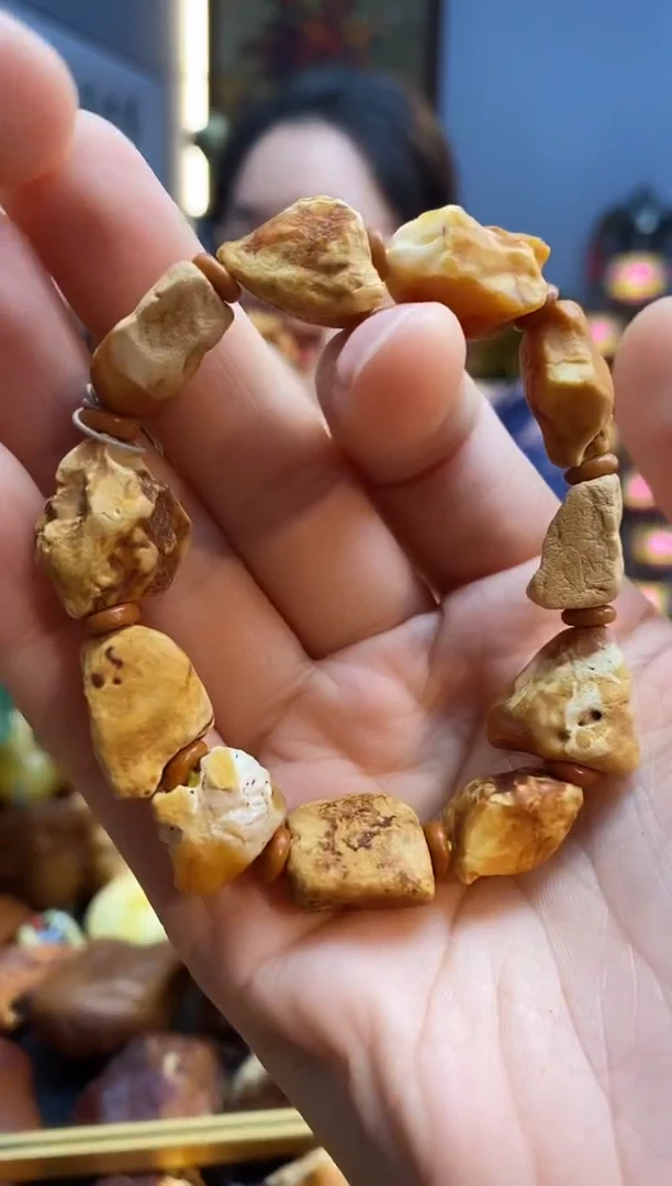 未镶嵌琥珀手串手串
