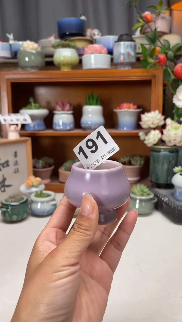 瓷片191知木小芳花盆编号