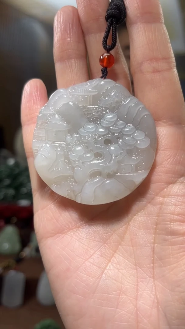 颈饰未镶嵌和田玉·