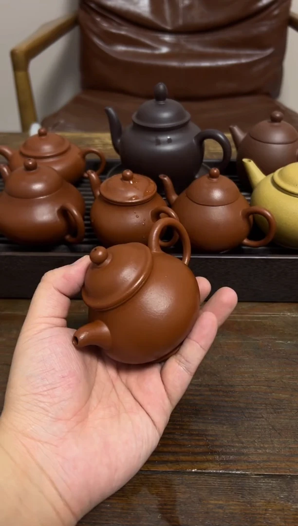 茶壶紫砂上****司朱泥潘壶三章