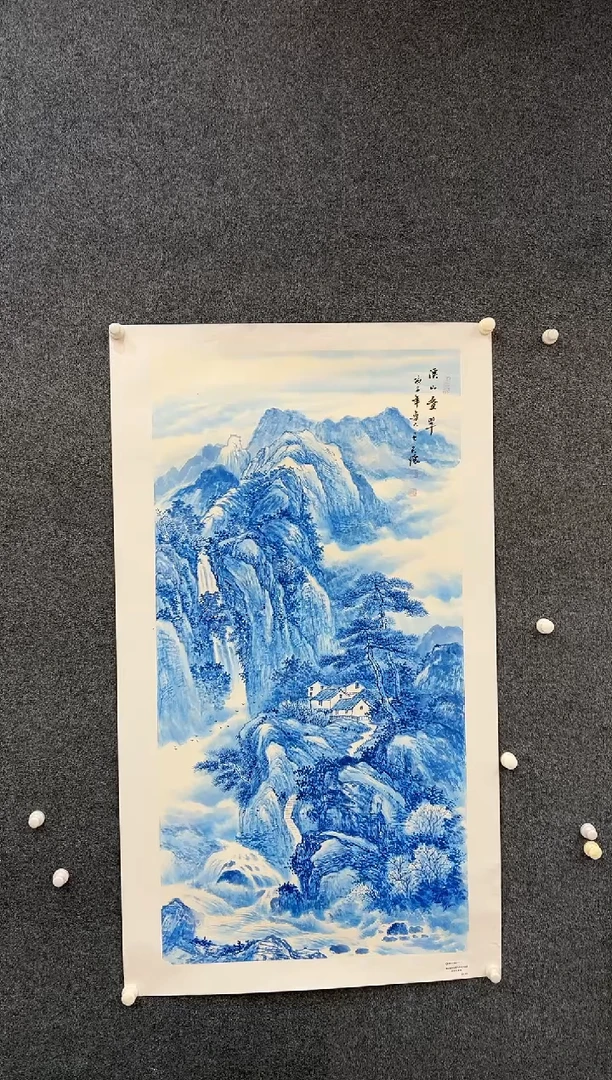 国画王夫怀-四尺25509m041春风