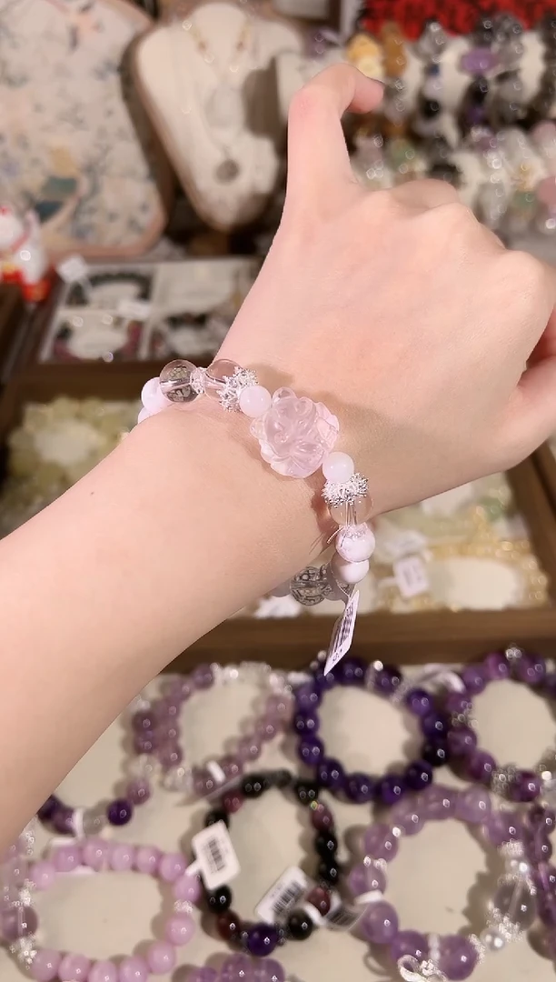 【闪购商品】水晶手链未镶嵌天然水晶 多样性发货发其一 颜色微差