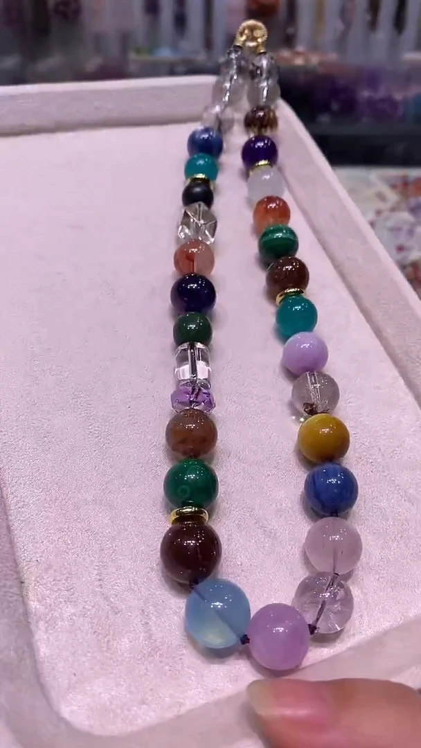 项链未镶嵌水晶多样性发其一