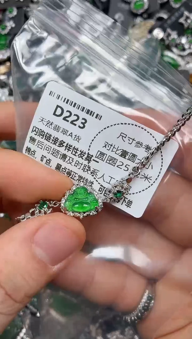 颈饰未镶嵌翡翠D223手链