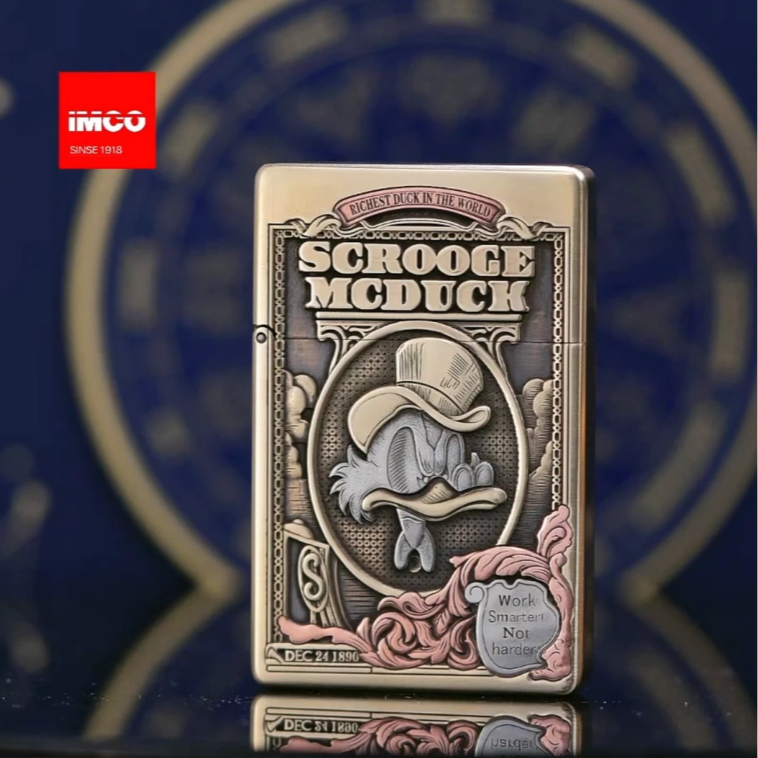 IMCO  唐老鸭 紫铜镶嵌 3500 打火机