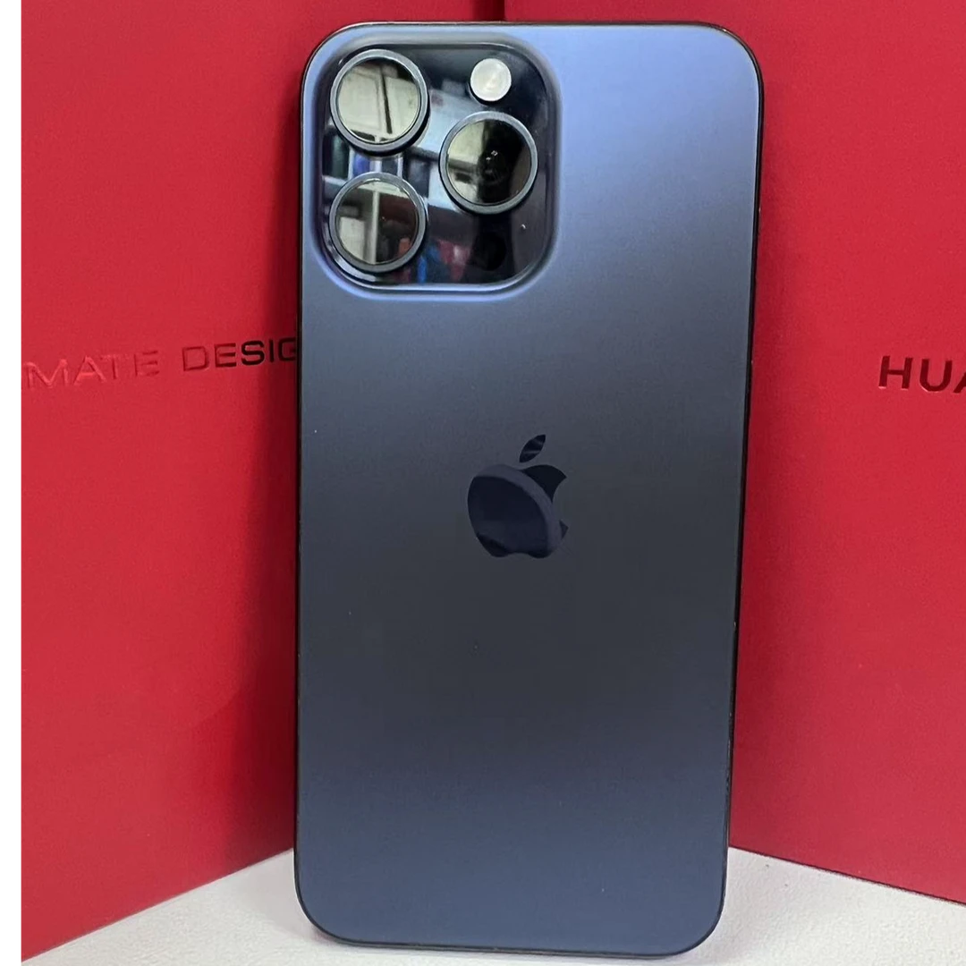 95新 Apple/苹果 iPhone 15 Pro Max 蓝色钛金属 512GB国行全网通