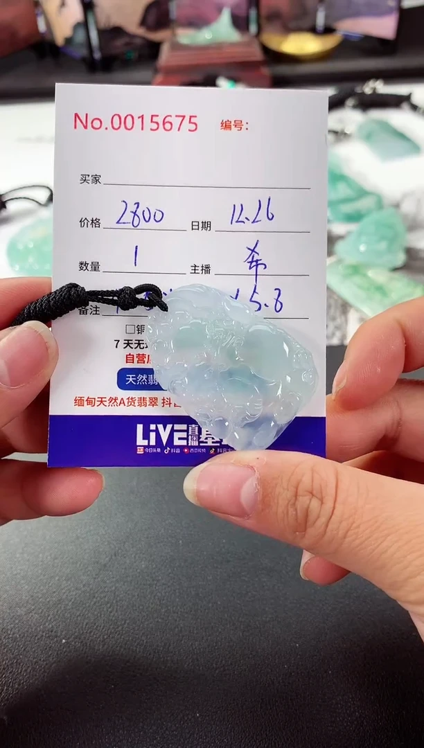 颈饰未镶嵌翡翠狮子