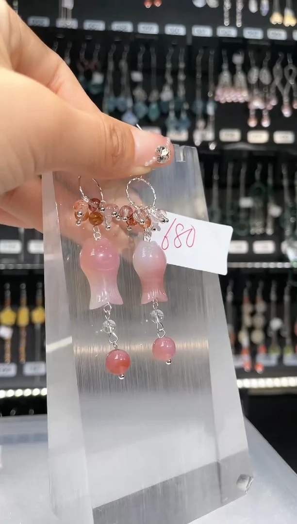 【闪购商品】紫晶耳饰银S925镶嵌喜欢拍
