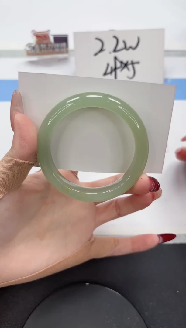 【闪购商品】石英质玉手镯未镶嵌A294-54.6