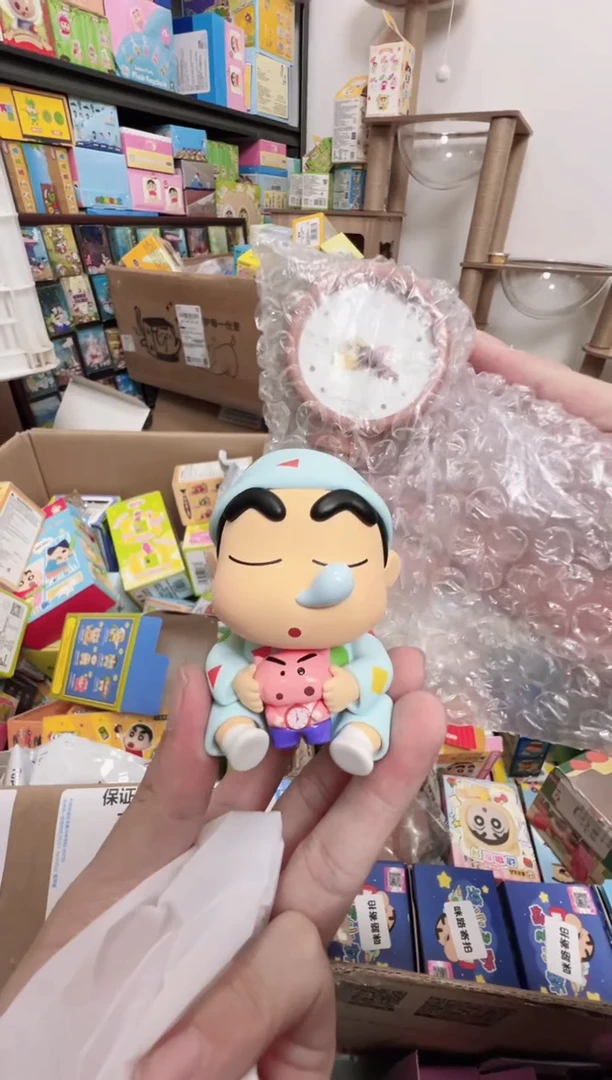 搪胶正版蜡笔小新动感玩具城睡衣